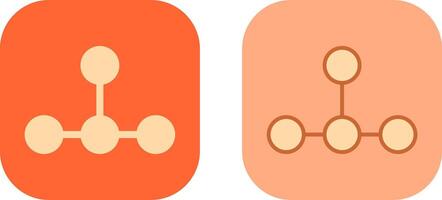 Draw Hierarchy Icon vector