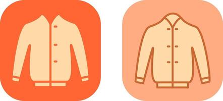 Stylish Jacket Icon vector