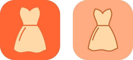 Womans Dress Icon vector