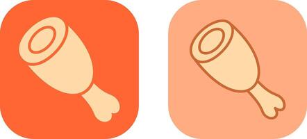 Cooked Ham Icon vector