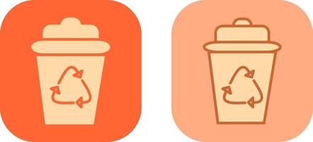 Recycle Bin Icon vector