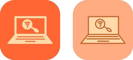 Find on Internet Icon vector