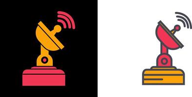 Communication Satellite Icon vector