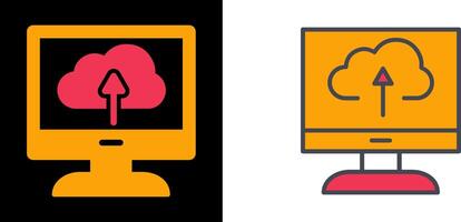 Cloud Backup Icon vector
