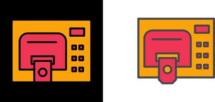 ATM Service Icon vector