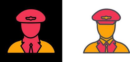 Flight Captain Icon vector
