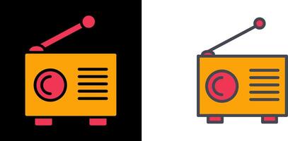 Old Radio Icon vector