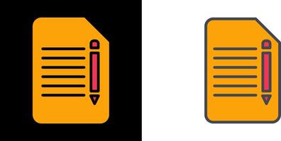 Edit Document Icon vector