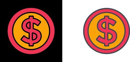 Dollar Symbol Icon vector