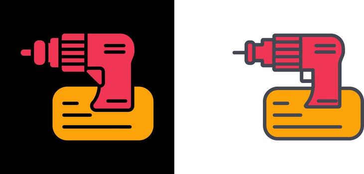 Drill Machine Icon vector