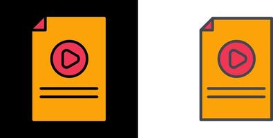 Audio File Icon vector