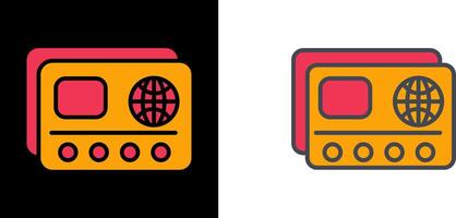 Credit Card Icon vector