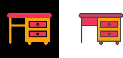 Table with Drawers I Icon vector