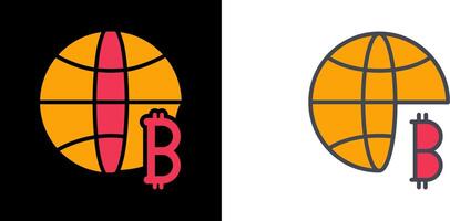 Bitcoin Placeholder Icon vector