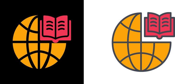 E Learning Icon vector