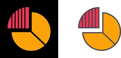 Pie Chart Icon vector