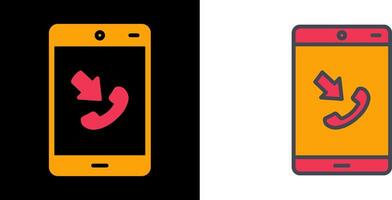 Incoming Call Icon vector