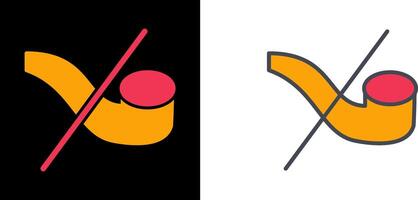 No Cigar Icon vector