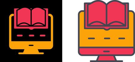 Digital Learning Icon vector