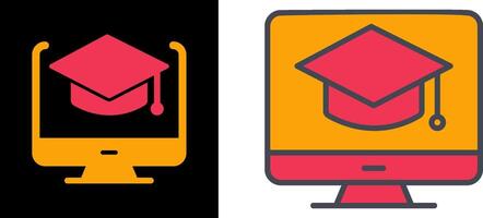 Online Learning Icon vector