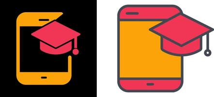 Digital Learning Icon vector