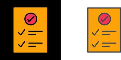 Check Up List Icon vector