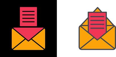 Email Documents Icon vector