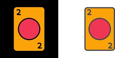 Diamonds Card Icon vector