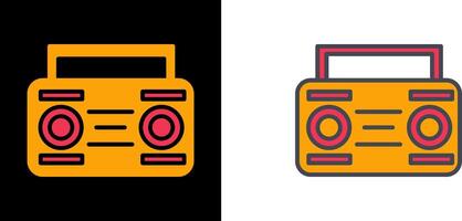 Cassette Player Icon vector
