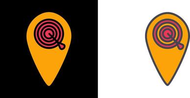 Target Location II Icon vector