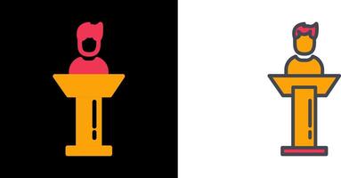Elected Candidate Icon vector