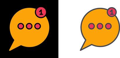 Message Bubbles Icon vector
