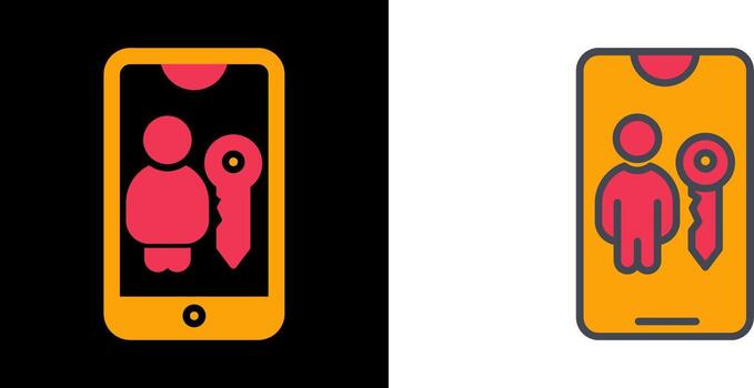 User Authentication Icon vector