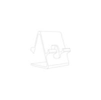 Mobile phone holder . outline mobile phone holder icon for web design isolated on white background . vector