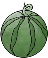Illustration of 1 watermelon png