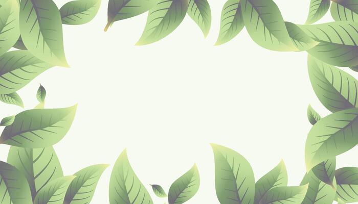Abstract Geometric modern with Leaf wave Green color background for template, poster, flyer design. illustration