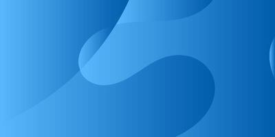 blue wave background with glowing lines vector