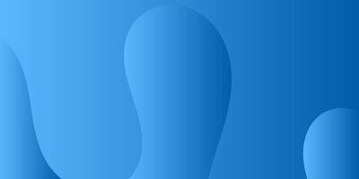 blue wave background with glowing lines vector