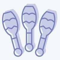 Icon Juggling. related to Parade symbol. two tone style. simple design illustration vector