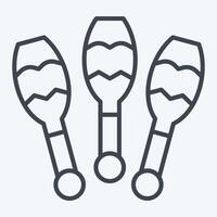 Icon Juggling. related to Parade symbol. line style. simple design illustration vector