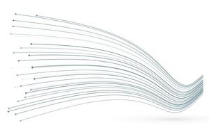 high speed line abstract technology background digital fiber hi tech concept vector