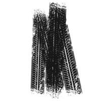 abstract racing tire tracks print marks background vector