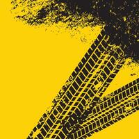 abstract racing tire tracks print marks background vector