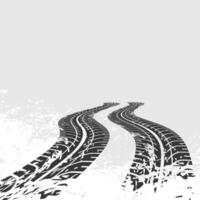 abstract racing tire tracks print marks background vector