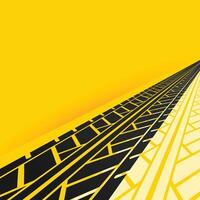 abstract racing tire tracks print marks background vector