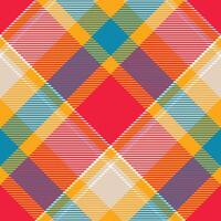 Classic Scottish Tartan Design. Abstract Check Plaid Pattern. Template for Design Ornament. Seamless Fabric Texture. vector