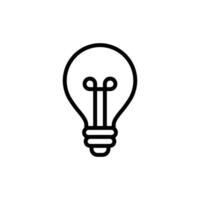 Lightbulb Icon Set. Bulb lamp icon, Lamp icons, Idea light bulb icon vector