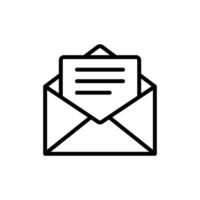email icon. envelope mail icon vector