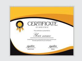 modern certificate design Business card concept Modern black business card print templates White business card design, professional business simple modern luxury elegant abstract pattern background. vector