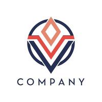 Creative and Elegant Abstract Minimalistic Logo Design for any Brand, Company vector
